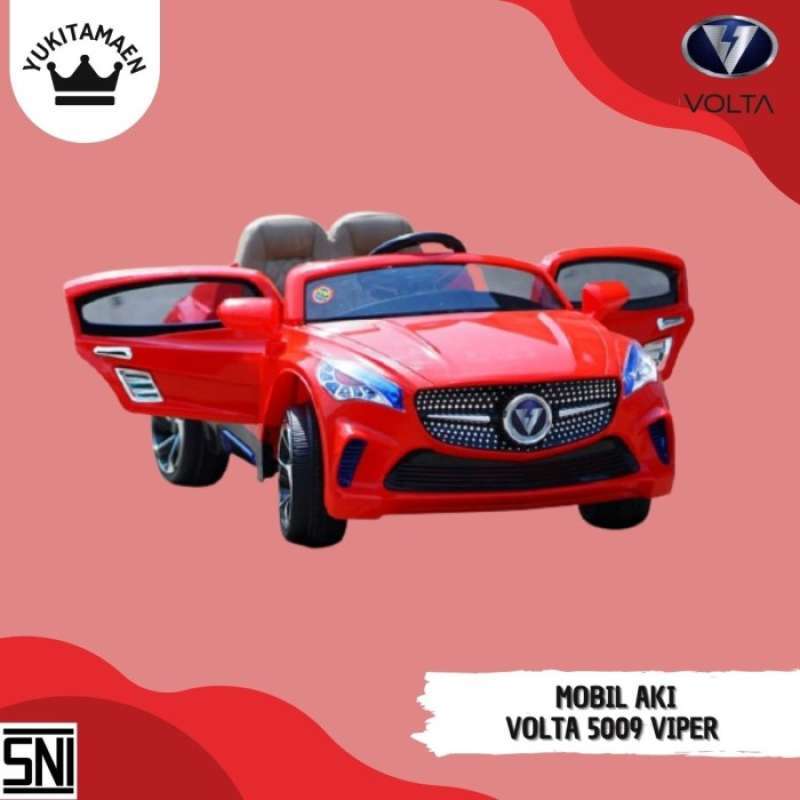 Promo Mainan Anak Mobil Aki VIPER VOLTA 5009 - 12 VOLT - GEARBOX GANDA
