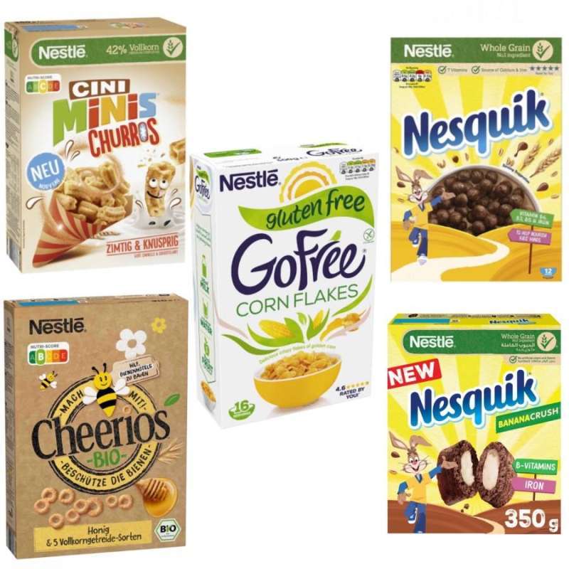 Jual Nestle Cini Minis Churros / Cheerios Bio / Go Free Corn Flakes