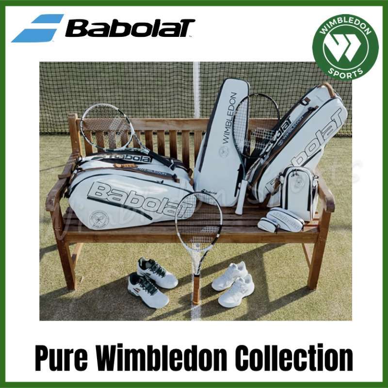 Raqueteira Babolat Pure Wimbledon Rh X6 Pack Térmica Cor Bra