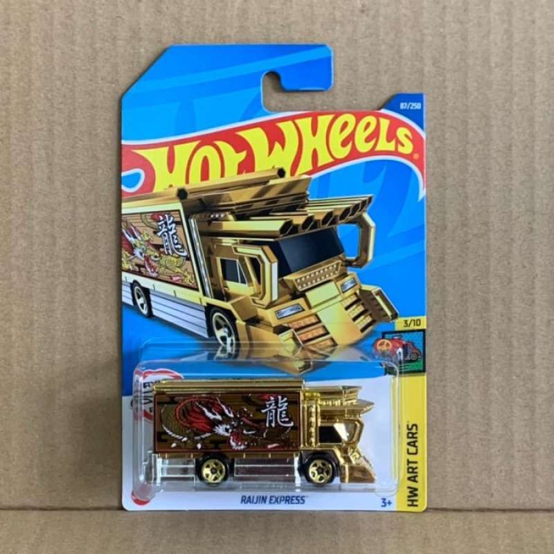 Jual Hotwheels Truck Raijin Express Gold Lot K 2022 di Seller Tedy