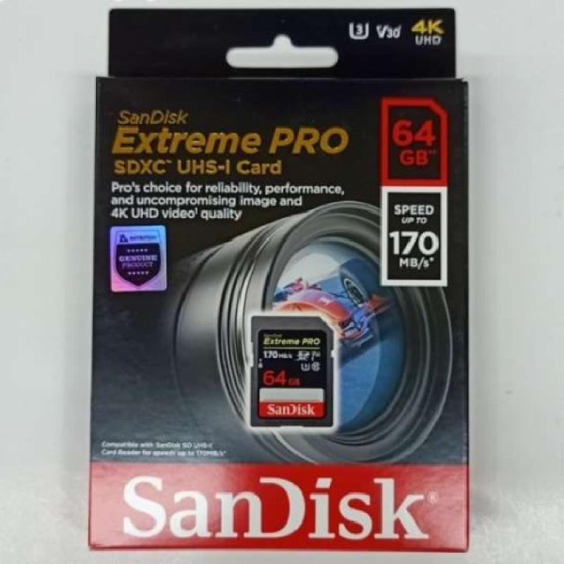 Promo Sandisk Memory Sdhc Extreme Pro 64Gb 95Mb Mem Kamera Sd Card 64