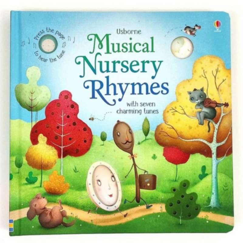 Promo USBORNE MUSICAL NURSERY RHYMES SOUND BOOK ORIGINAL Diskon 5 di