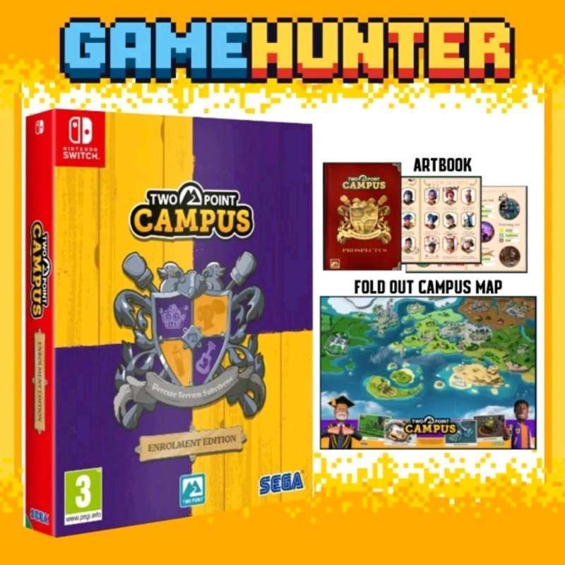 Trader Games - TWO POINT CAMPUS ENROLEMENT EDITION SWITCH FR NEW (EN/FR/DE/ ES/IT/PT) on Nintendo Switch