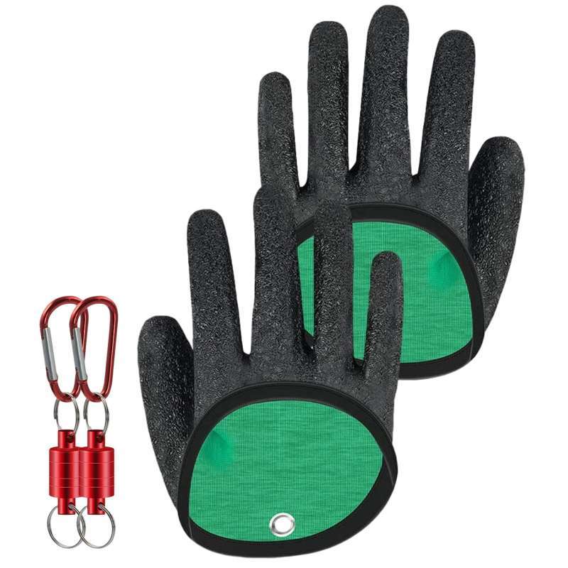 Jual Fishing Gloves Puncture Resistant Catch Fish Fish Landing Glove