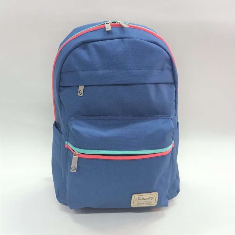 Jual TAS RANSEL SEKOLAH SUBWAY LAPTOP BACKPACK - 22120 di Seller