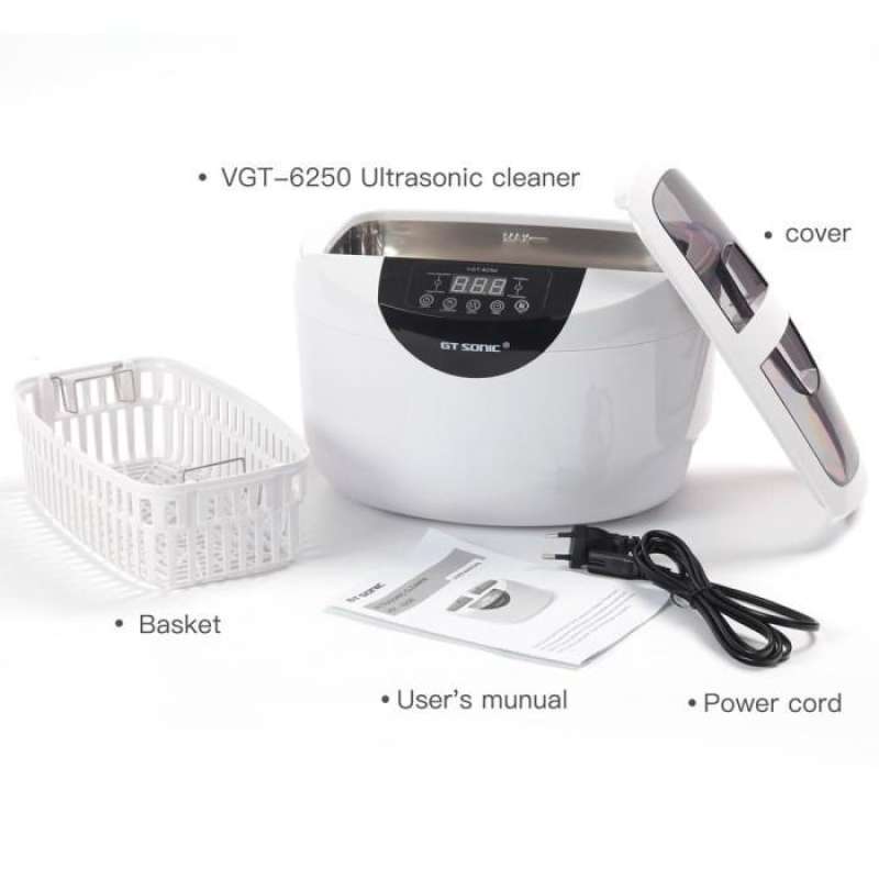 Jual New GTSONIC VGT6250 Digital Ultrasonic cleaner 2500ML for Fruits