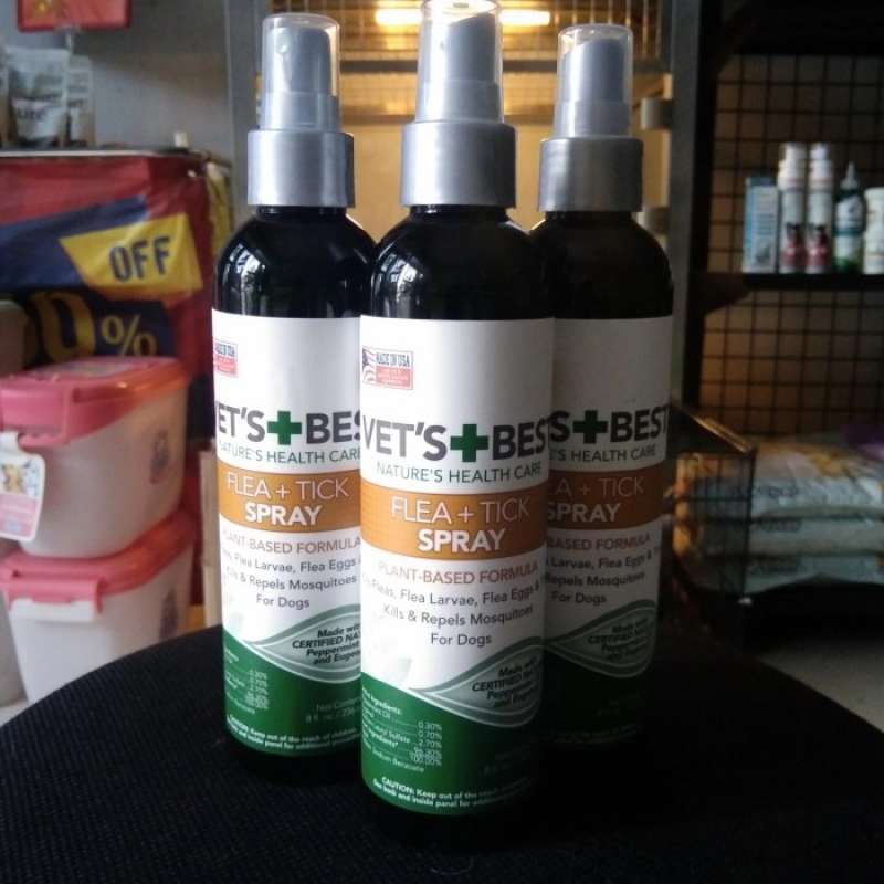 Jual Vet'S Best Spray(Flea&Tick)236Ml di Seller DENTA PET SHOP