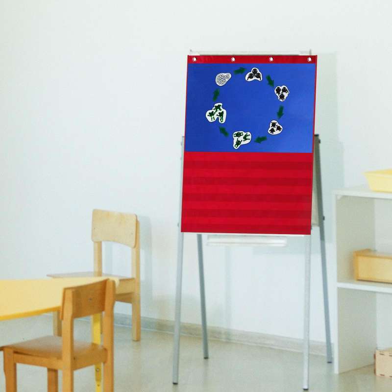 Promo Pocket Chart for Felt Board Accessories, Montessori Educational