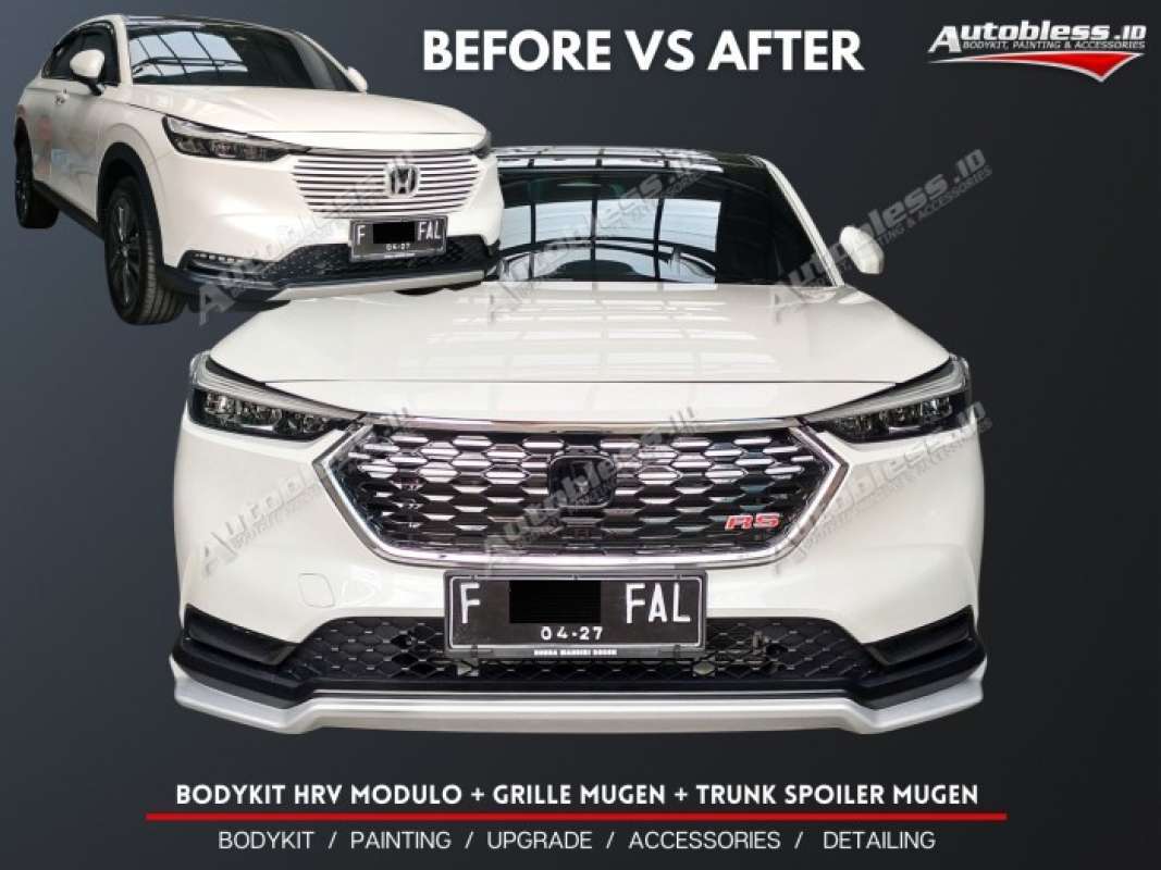 Jual Bodykit All New HRV Modulo 2022 Plastic ABS Grade A di Seller