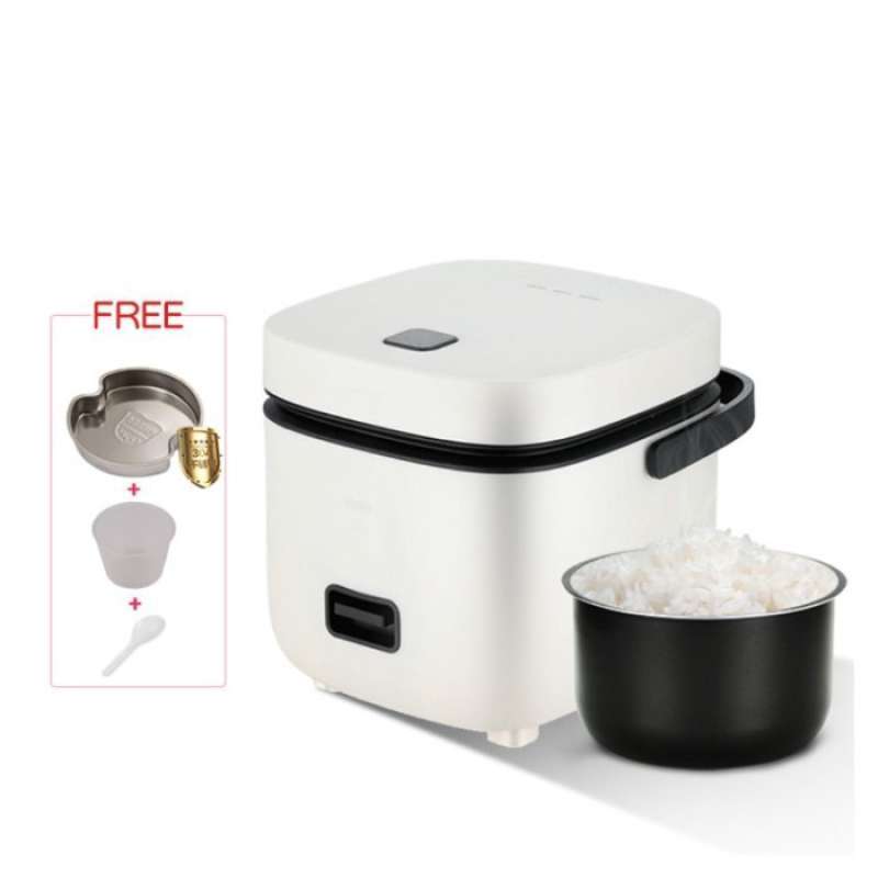 Jual Rice Cooker Mini 0,8L Portable Anti Lengket Low Watt 200W Hijau