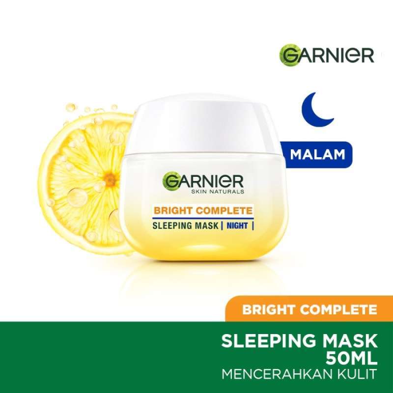 Jual GARNIER Bright Complete Sleeping Mask Night Cream 50ml di Seller