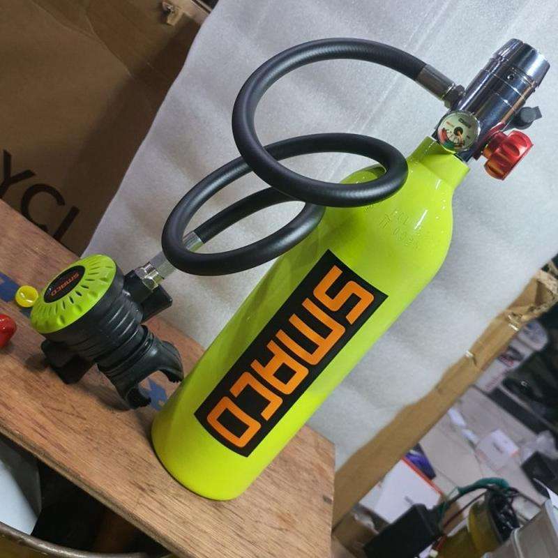 Jual SMACO DIVING EQUIPMENT RESPIRATOR OXYGEN TANK 1 LITER ALAT DIVING di Seller GUBUK