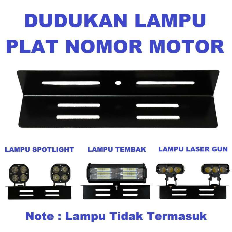 Promo Dudukan Bracket Lampu LED Tembak Tatakan Braket Besi Breket