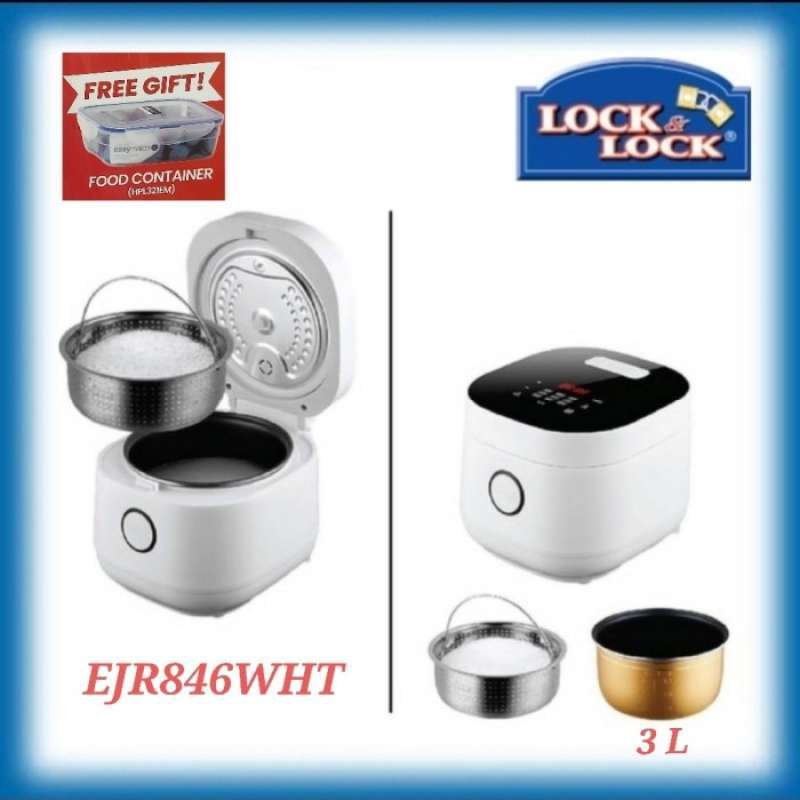Promo LOCK N LOCK RICE COOKER LOW CARB EJR846.WHT Diskon 12 di Seller elektro houseware