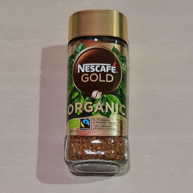 Jual Nescafe Gold Organic Rich Aroma 100 Organic Arabica Coffee 100