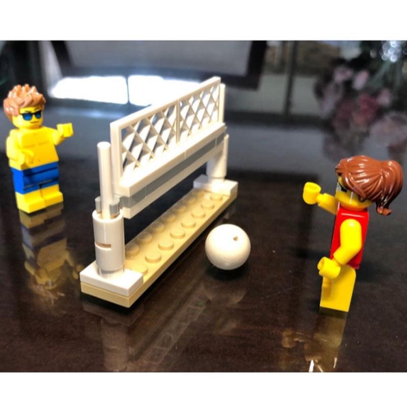 Jual LEGO Part Out 60153 Volleyballer Minifigures with Accessories di Seller XYZBRICKS
