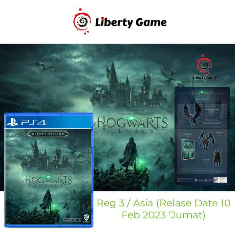 Jual PS4 Hogwarts Legacys Deluxe Edition/ Hogwarts Legacy di Seller ...
