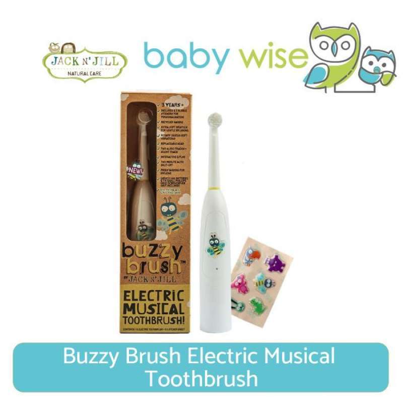 Jual Jack n' Jill Buzzy Brush Electric Musical Toothbrush di Seller