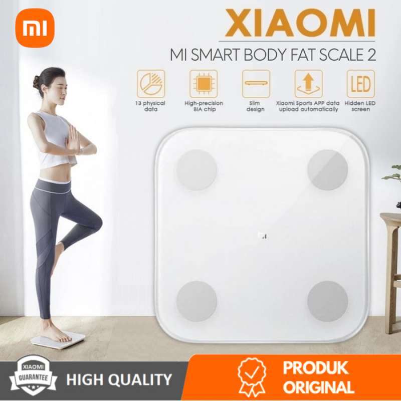 Jual XIAOMI MI SMART WEIGHT SCALE 2 TIMBANGAN BADAN DIGITAL ORIGINAL di Seller Ella Store