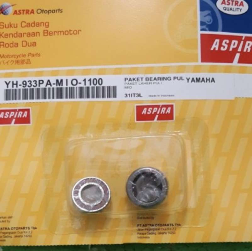 Jual Bearing Laher Pulley Yamaha Mio Sporty / Smile / Soul / Fino Aspira di Seller INDAH
