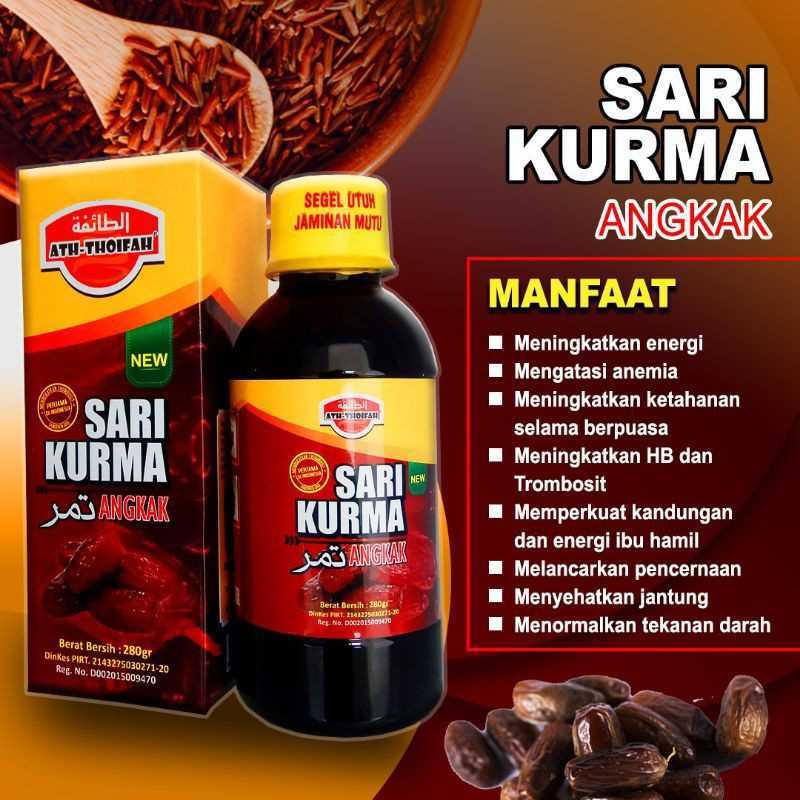 Asi Riaz Dsb Promo Sari Kurma Angkak New Ath-Thoifah 280 Gr Meningkatkan Trombosit ...