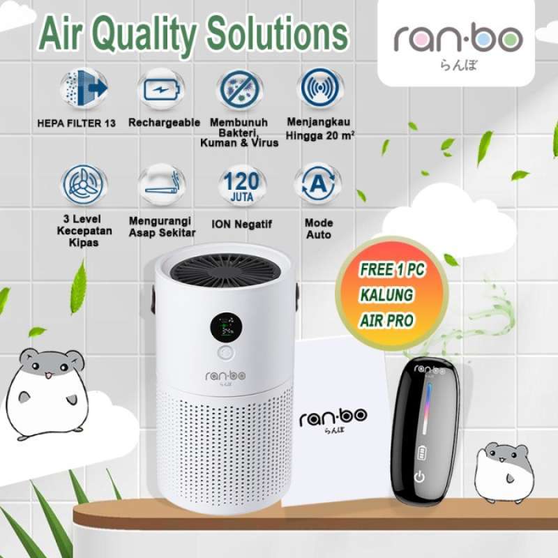 Promo Bundling Hemat-RANBO AP01 Rechargeable + RANBO AP10P Personal ...