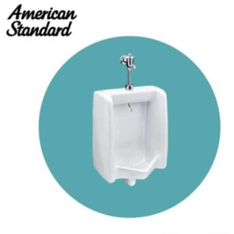 Jual American Standard Bundling Washbrook Urinal +FV Adjs Complete di