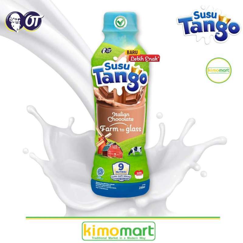 Jual [ KIMOMART ] Susu Tango Rasa Italian Chocolate Susu Sapi Segar ...