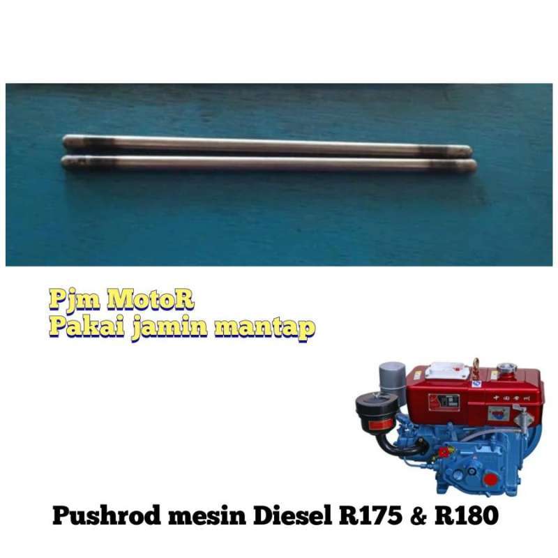 Jual Pushrod Tiang Klep Pelatuk Mesin Diesel Dongfeng R175 R180 6Pk 8Pk