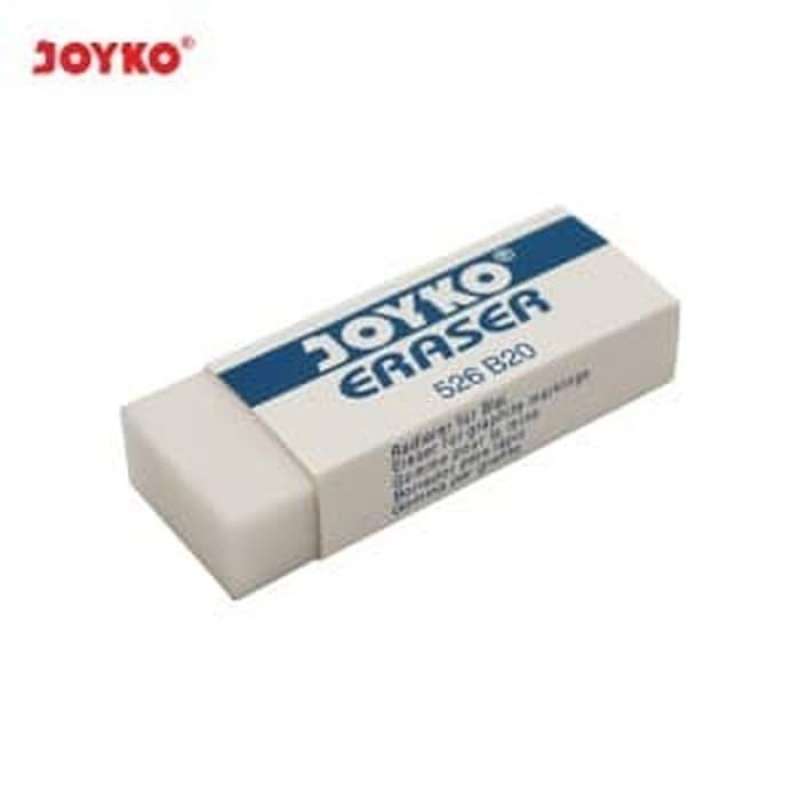Jual Penghapus Pensil Besar Eraser JOYKO 526 B20 Hitam Putih di Seller ...