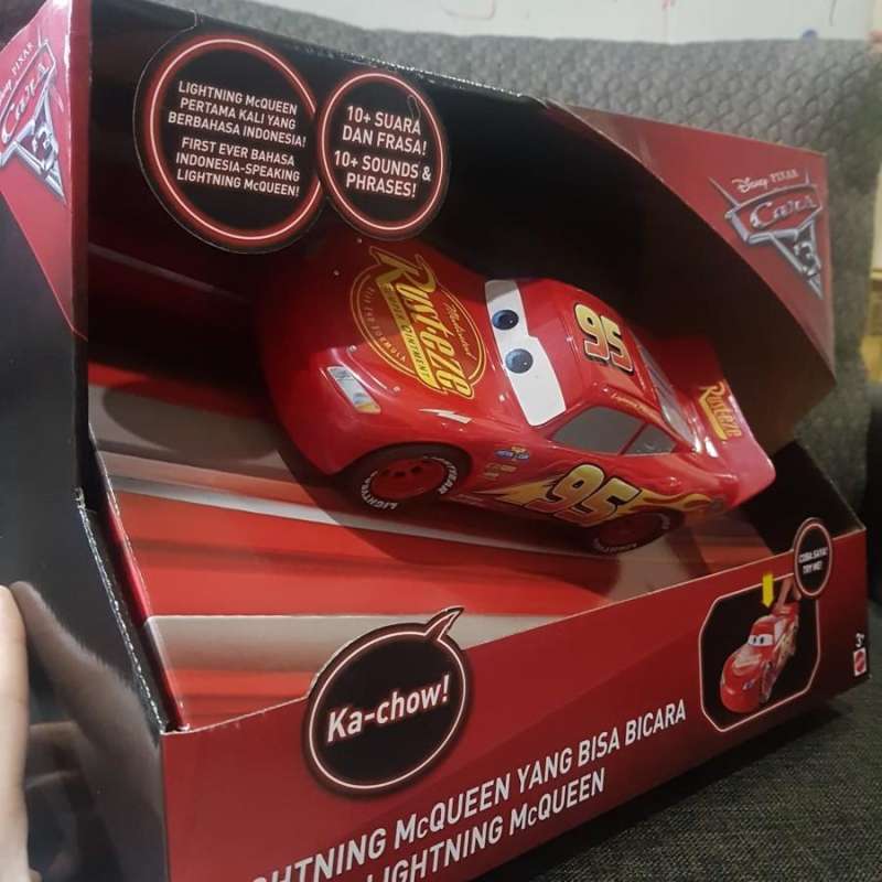 Jual Mattel disney pixar Cars 3 lightning mcqueen mobil berbicara di ...
