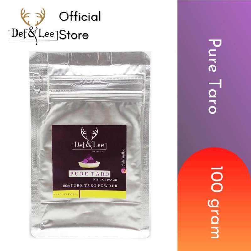 Jual Pure Taro Powder (bubuk Ubi Ungu) 100 Gram Di Seller Def & Lee ...