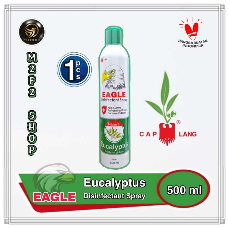 Jual Cap Lang Eagle Eucalyptus Disinfectant Spray 500 Ml (kemasan