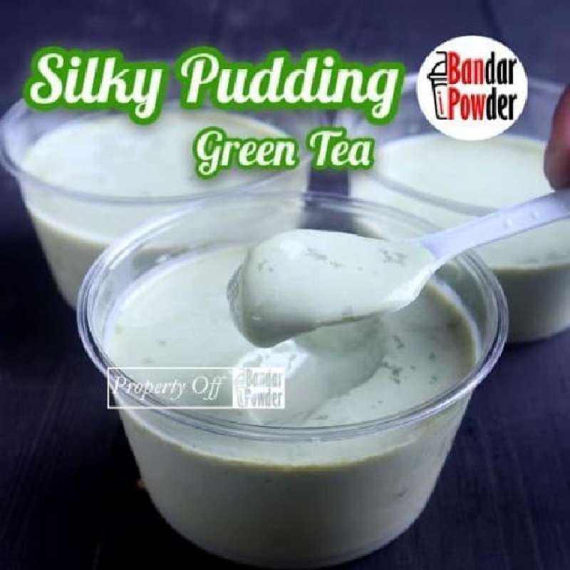 Jual Bubuk Silky Pudding Green Tea Pudding Sutra Pudding Puyo