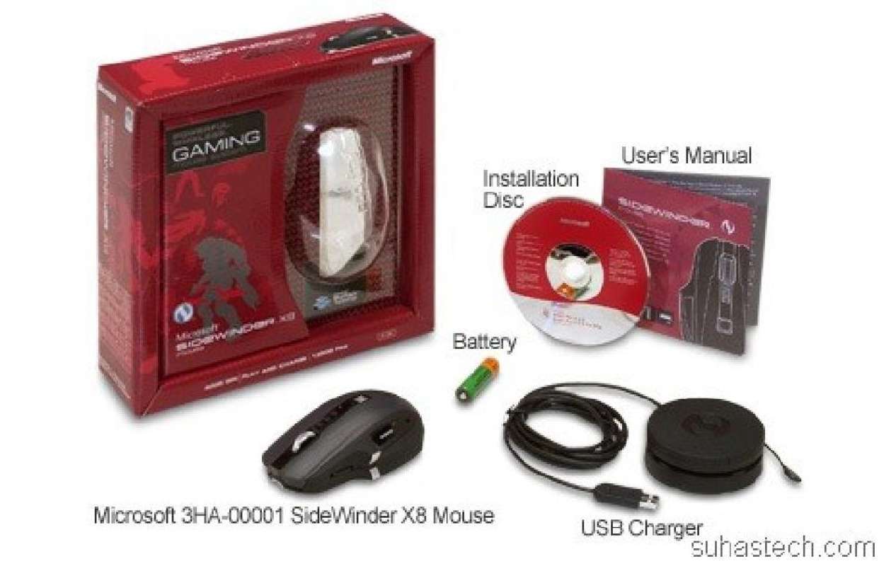 Jual Microsoft Sidewinder X8 Ultimate Laser Gaming Mouse ORIGINAL di
