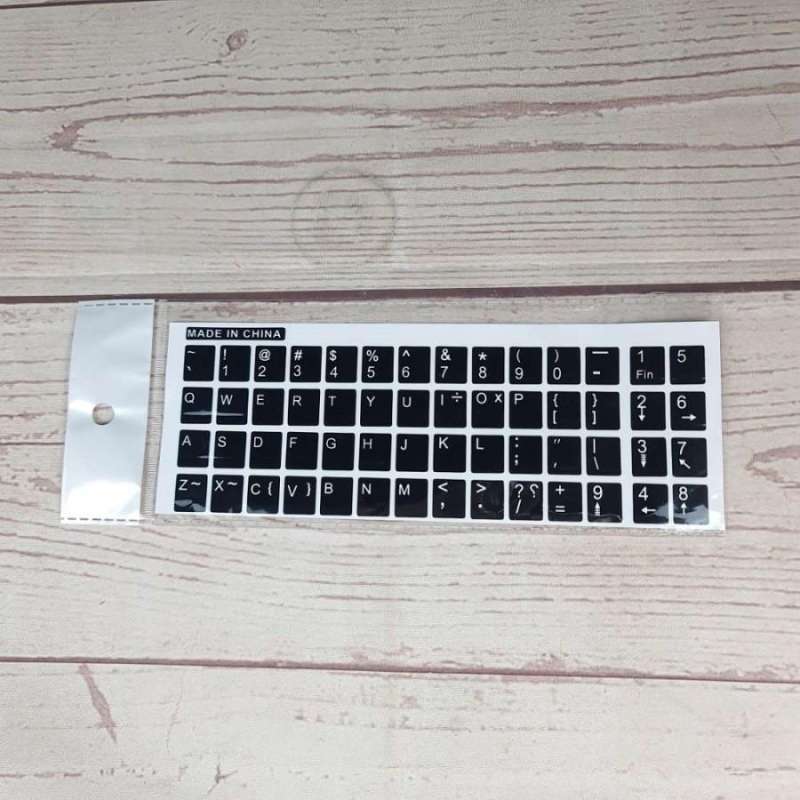 Jual stiker keyboard english layout sticker for keyboard di seller