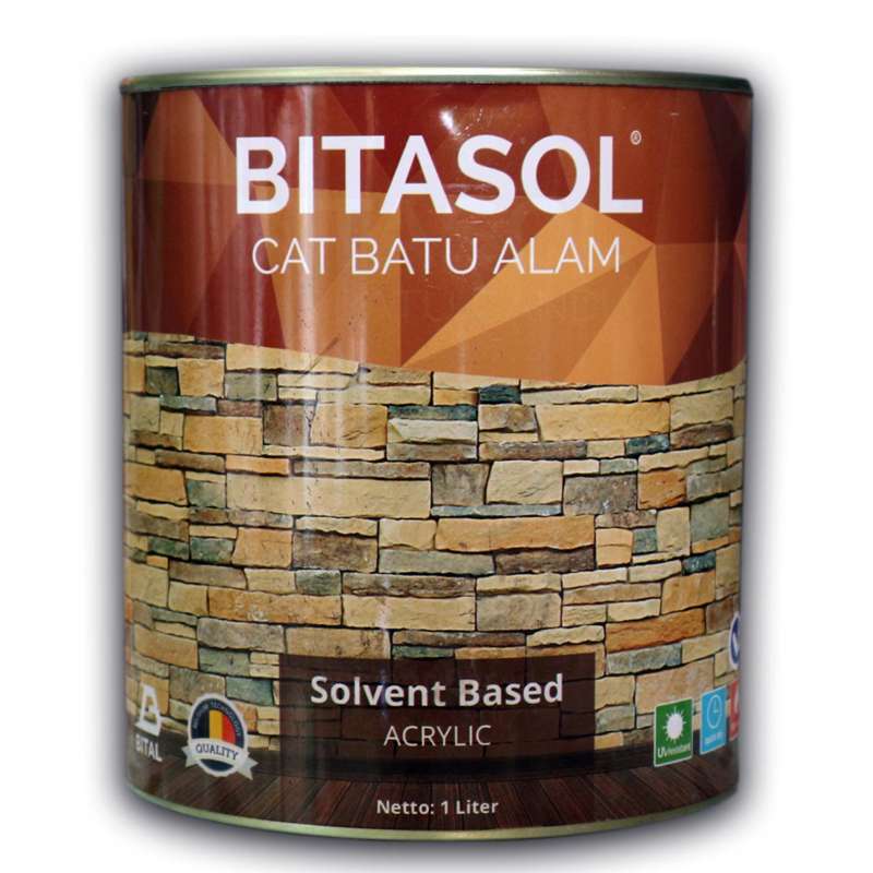 Jual Bitasol batu alam 20lt - Cat pelindung batu alam - Gloss di Seller