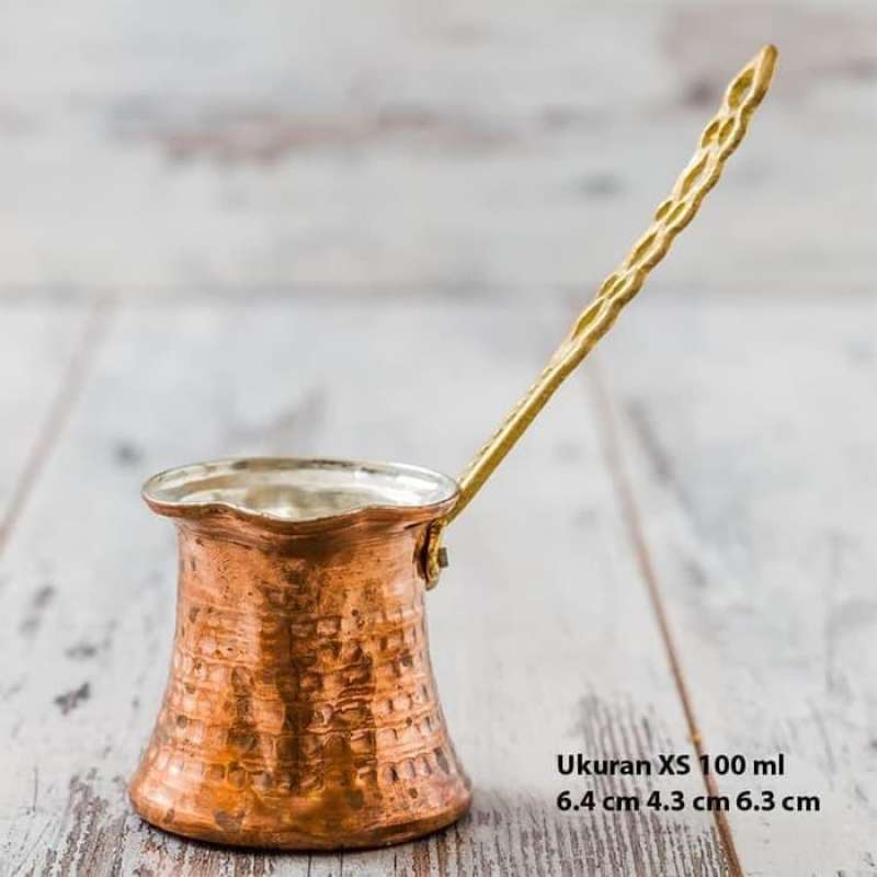 Jual Cezve ibrik ukuran XS turkish coffee copper tembaga kopi turki di