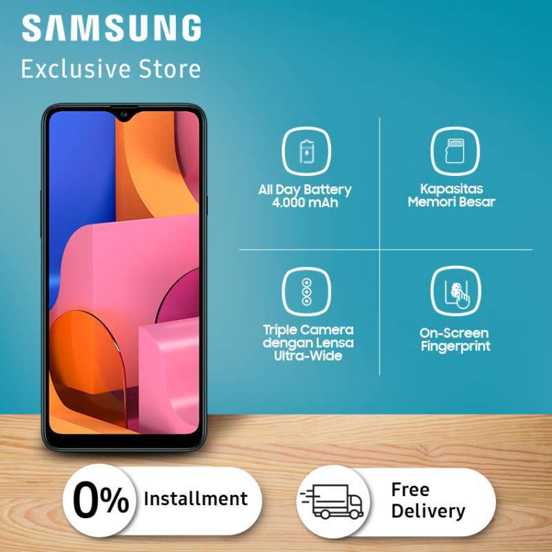 Jual Samsung Galaxy A20s Smatphone [3 GB/32 GB] di Seller Samsung