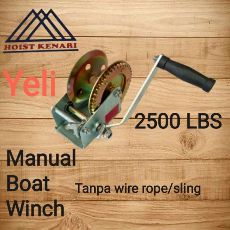 Jual Hand Winch 2500 LBS Katrol Manual/Katrol Kerekan di Seller Axie
