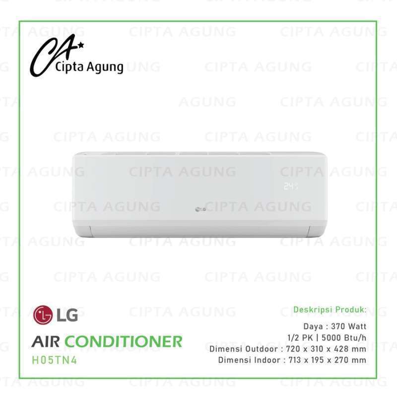 Jual AC LG H05TN4 1/2PK HERCULES TURBO COOLING AIR CONDITIONER 0.5 PK