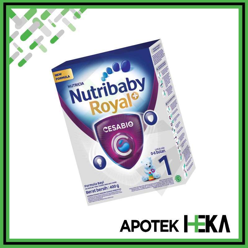 Jual Nutribaby Royal Cesabio 1 400 G - Susu Formula Bayi 0-6 Bulan Di ...