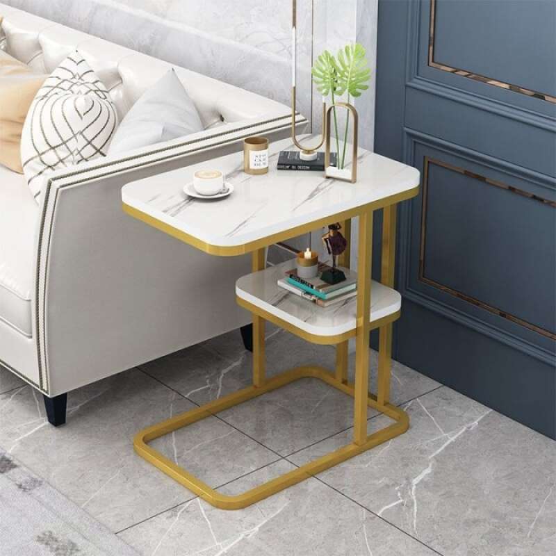Promo Meja Sofa Minimalis Meja Rak Sofa Side Table Corner European