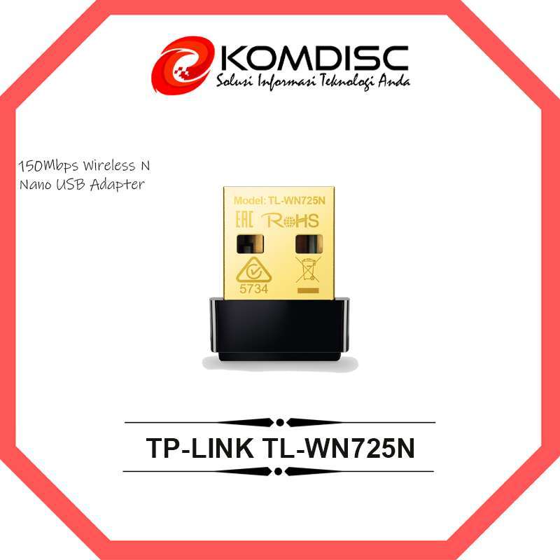 Jual Tp Link Tl-wn725n / Tp-link Wn725n - Usb Wifi Dongle Adapter ...