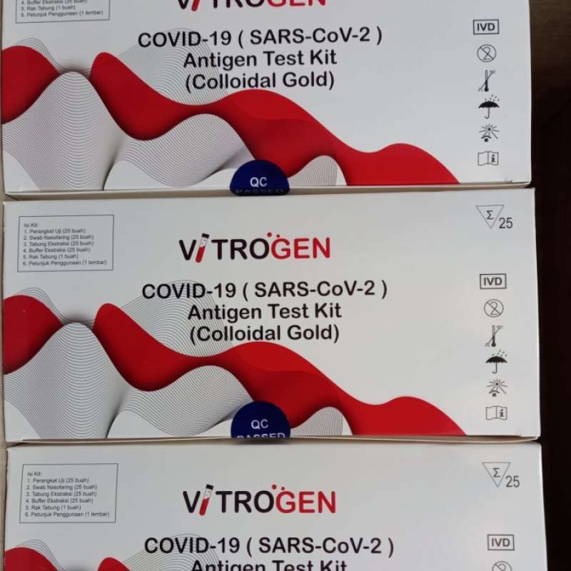 Promo Rapid Test Antigen Vitrogen Akd Diskon 17 di Seller PALANG MERAH