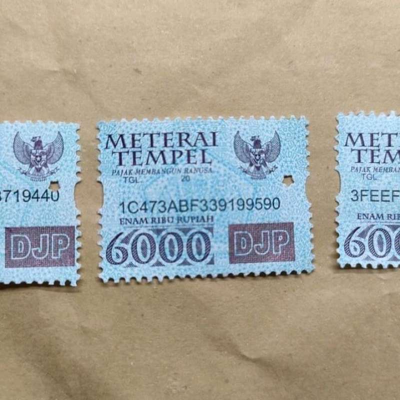 Jual Materai 6000 Thn 2009-2014 Di Seller Bendajadulan - Sukahati, Kab