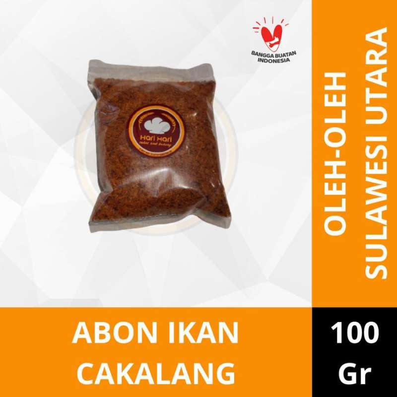 Jual ABON IKAN CAKALANG HARIHARI 100G di Seller Hari Hari Manado