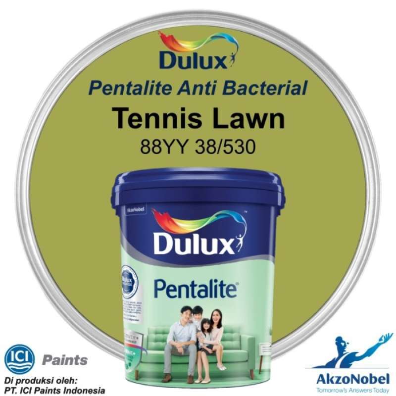 Jual CAT DULUX PENTALITE 20 LT TENNIS LAWN 88YY 38/530 di Seller