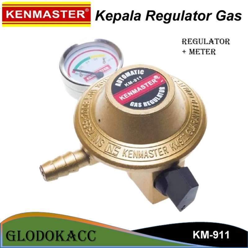 Promo KEPALA REGULATOR GAS LPG / KENMASTER SAFETY REGULATOR + METER