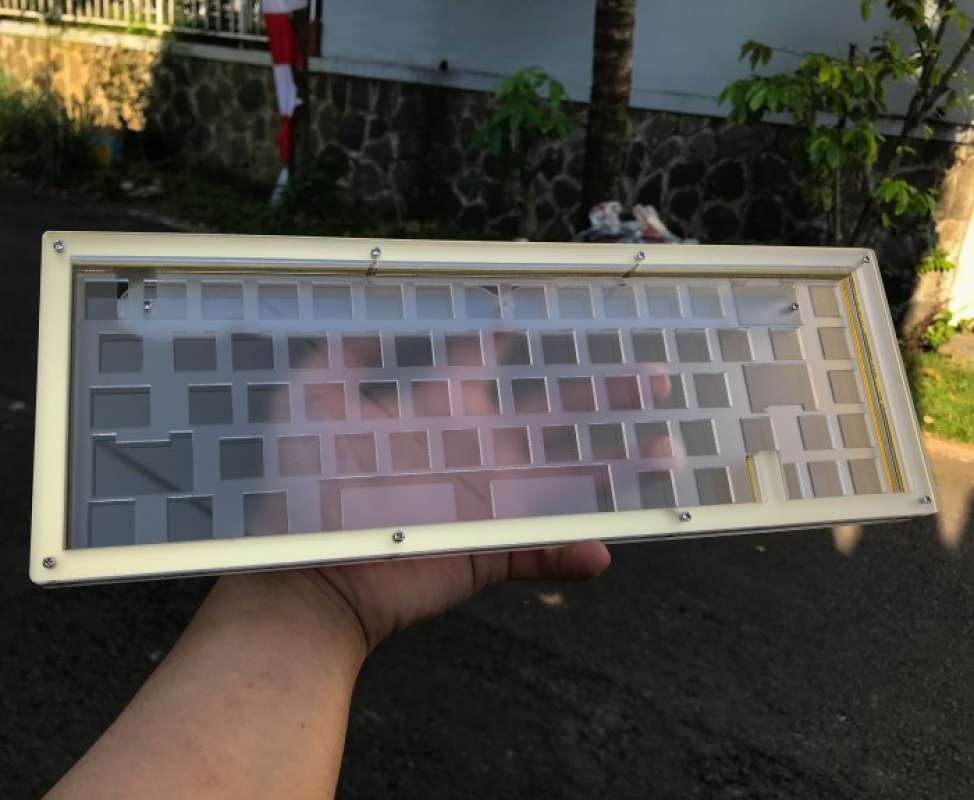Jual Custom Case Acrylic Kbd67 Rev2 Mechanical Keyboard di Seller NEW ...